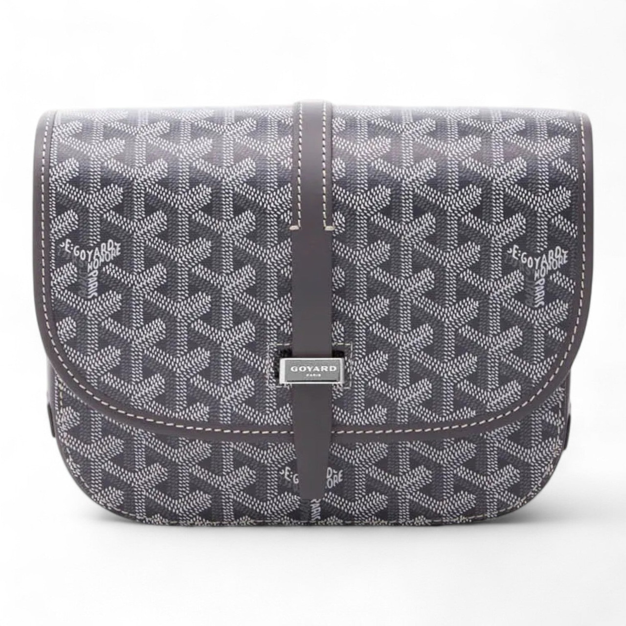 GOYRAD BELVEDERE WOMEN GREY PM BAG (Ref GO-GREEN-S-36491)