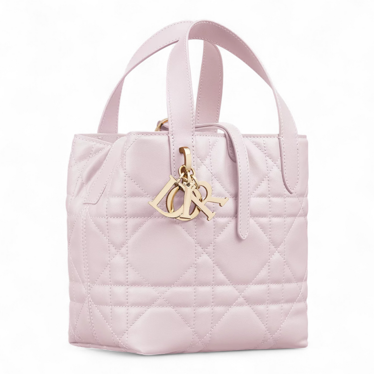 DIOR SMALL TOUJOURS VERTICAL TOTE WITH SHOULDER STRAP PINK BAG (Ref DI-T-37259)