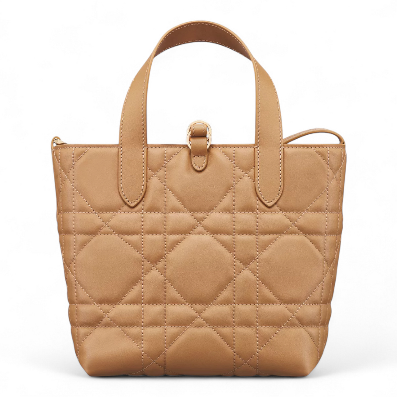 DIOR SMALL TOUJOURS VERTICAL TOTE WITH SHOULDER STRAP BRONZE BAG (Ref DI-BROWN-T-37819)