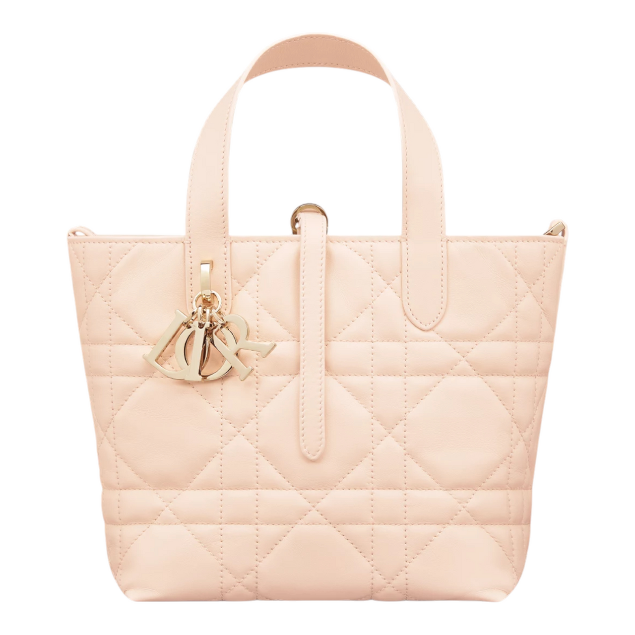 DIOR SMALL TOUJOURS VERTICAL TOTE WITH SHOULDER STRAP LIGHT PINK BAG (Ref DI-PINK-T-37897)