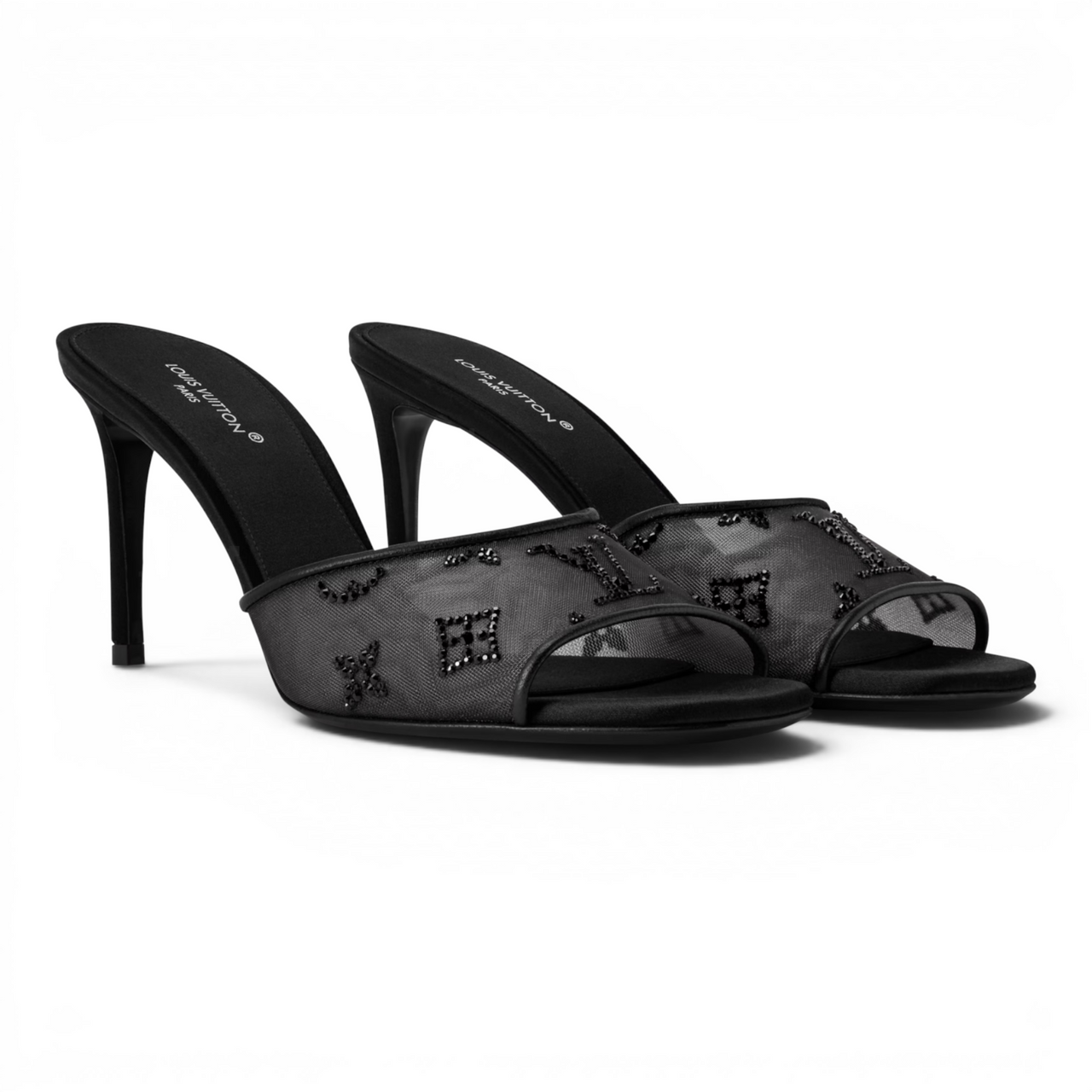 LOUIS VUITTON GALA WOMEN BLACK MULE