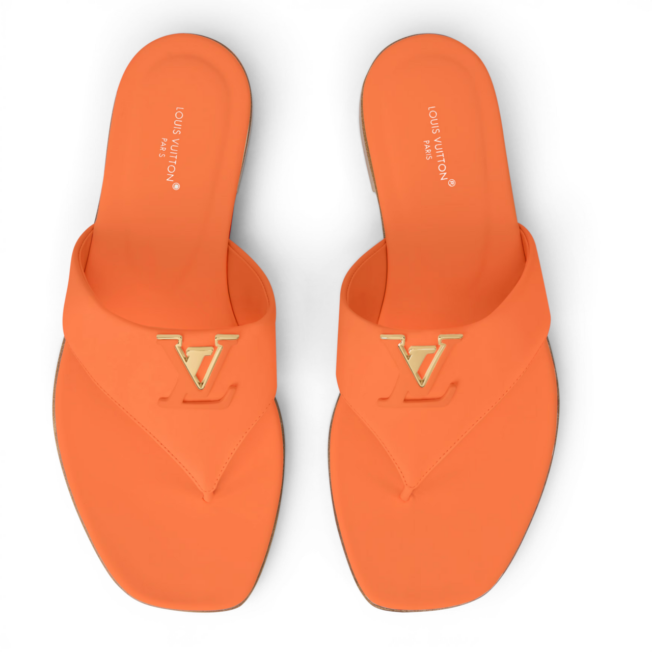 LOUIS VUITTON MARE FLAT THONG WOMEN ORANGE SANDAL