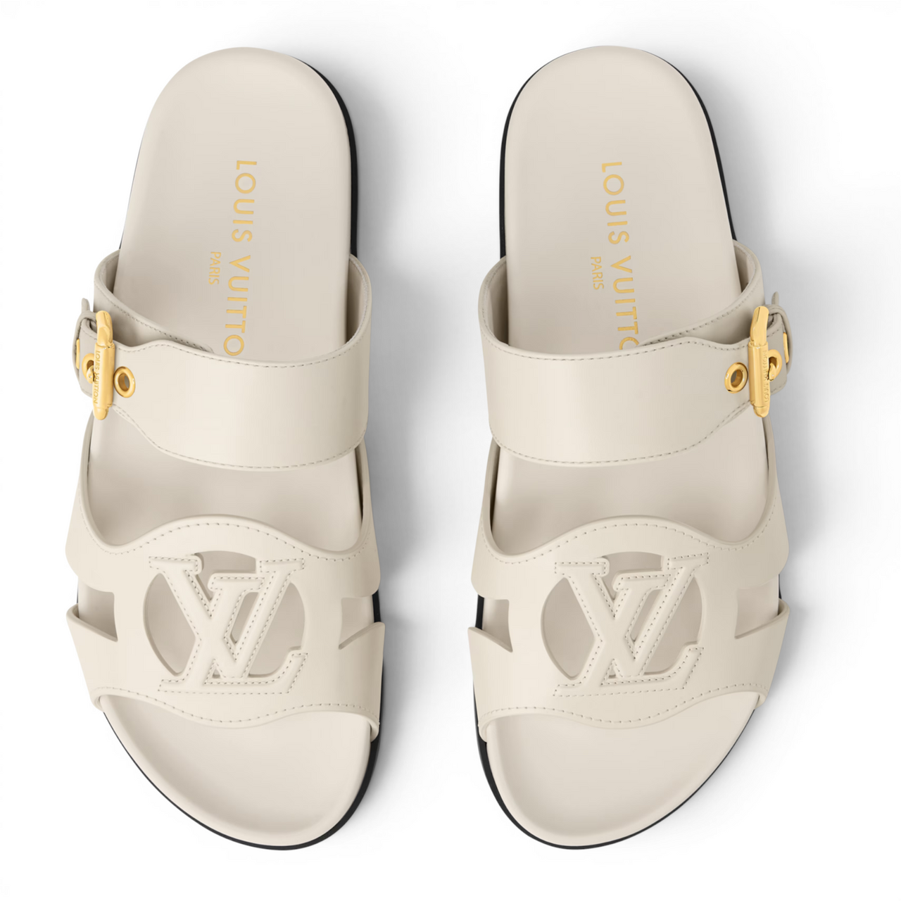 LOUIS VUITTON ISOLA COMFORT WOMEN WHITE MULE