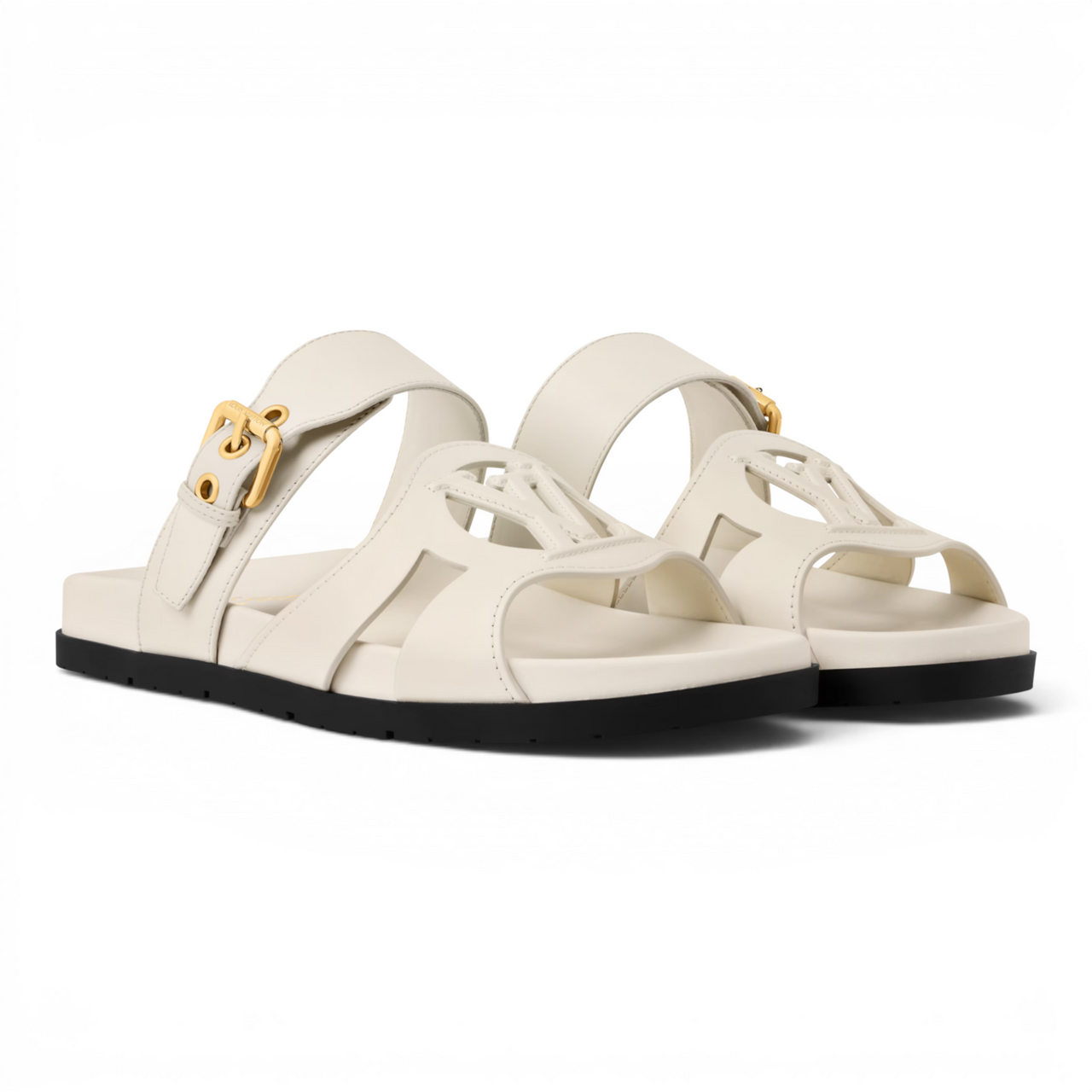 LOUIS VUITTON ISOLA COMFORT WOMEN WHITE MULE