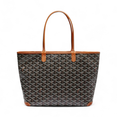 GOYARD ARTOIS PM WOMEN BLACK & TAN BAG (Ref GO-BLACK-B-27479)