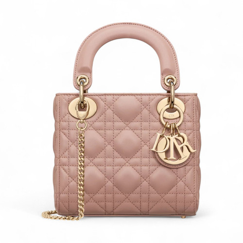 DIOR MINI LADY ORANGE BAG (Ref DI-B-34991)
