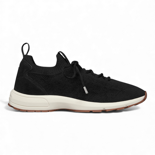 DIOR CANNAGEKNIT WITH SUEDE BLACK MEN B80 LOUNGE SNEAKER (Ref DI-39-S-37435)