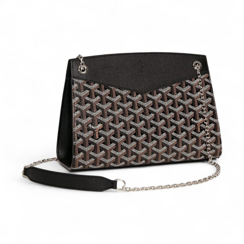 GOYARD ROUETTE STRUCTURÉ PM BLACK BAG (Ref GO-BLACK-B-33385)