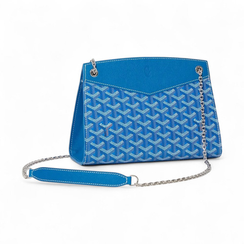 GOYARD ROUETTE STRUCTURÉ PM BLUE BAG (Ref GO-BLUE-B-33391)