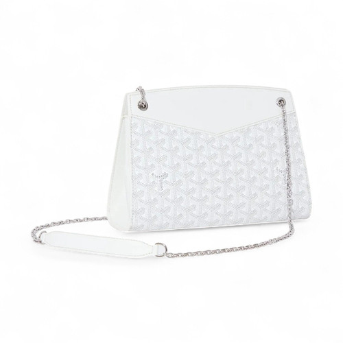GOYARD ROUETTE STRUCTURÉ PM WHITE BAG (Ref GO-WHITE-B-33394)