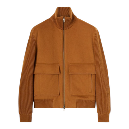 LORO PIANA IDER BOMBER MEN BRONZE JACKET (Ref LO-MBRONZ-J-39305)