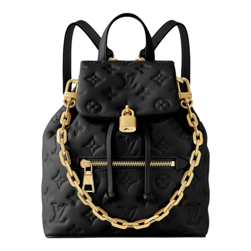 LOUIS VUITTON COUSSIN PM WOMEN BLACK BACKPACK (Ref LO-GREY-B-38246)