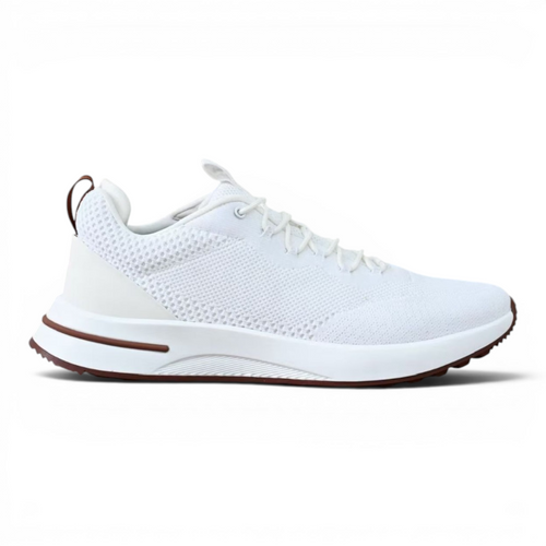 LORO PIANA WEEK END WALK MICROFIBRE MEN WHITE SNEAKER (Ref LO-39-S-42144)