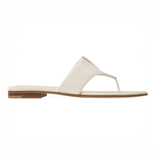 LOUIS VUITTON MARE FLAT THONG WOMEN WHITE SANDAL