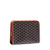 GOYARD JOUVENCE MM TOILETRY BLACK & TAN BAG (Ref GO-BLACK-B-28988)