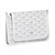 GOYARD PLUMET POCKET WHITE WALLET (Ref GO-WHITE-W-29849)
