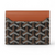 GOYARD SAINT-GABRIEL BLACK & TAN WALLET (Ref GO-BLACK-W-37811)