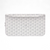 GOYARD SAINTE-MARIE MM WHITE CLUTCH (Ref GO-WHITE-P-29990)