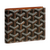 GOYARD SAINT-FLORENTIN BLACK & TAN WALLET (Ref GO-BLACK-W-37809)