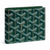 GOYARD SAINT-FLORENTIN GREEN WALLET (Ref GO-GREEN-W-29781)