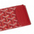 GOYARD BOURBON ZIPPED RED CARD HOLDER (Ref GO-RED-C-29703)