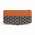 GOYARD INSERT LOUISE  BLACK & TAN CARD HOLDER (Ref GO-BLACK-C-29720)