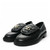 CHANEL LAMBSKIN QUILTED CC TURNLOCK LOAFERS (Ref CH-34BLACK-S-31344)