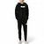 MONCLER LOGO DETAILED MEN BLACK ZIP-UP HOODIE (Ref MO-SBLACK-H-36086)