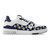 LOUIS VUITTON DAMIER DENIM & CALF LEATHER MEN WHITE TRAINER SNEAKERS (Ref LO-39-S-36575)