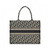 DIOR OBLIQUE EMBROIDERY WOMEN BLUE MEDIUM BOOK TOTE (Ref DI-BLUE-T-35813)