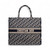 DIOR OBLIQUE EMBROIDERY WOMEN BLUE SMALL BOOK TOTE (Ref DI-BLUE-T-35816)