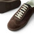 BRUNELLO CUCINELLI SUEDE MEN DARK BROWN LOW TOP SNEAKERS (Ref BR-BROWN39-S-42486)