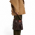 LOEWE DRAPED MEDIUM LEATHER WOMEN BRWON TOTE BAG (Ref LO-BROWN-T-38343)