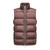 DIOR OBLIQUE PUFFER MEN BURGUNDY DOWN VEST (Ref DI-MBURGU-V-38354)