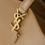 SAINT LAURENT LE 37 MINI SHINY LEATHER BROWN BAG (Ref SA-KHAKI-S-43125)