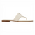 LOUIS VUITTON MARE FLAT THONG WOMEN WHITE SANDAL