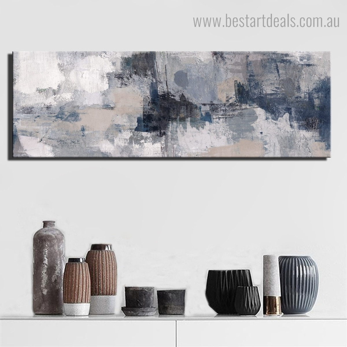 Dark Shade Abstract Graffiti Framed Artwork Photo Canvas Print for Room Wall Getup