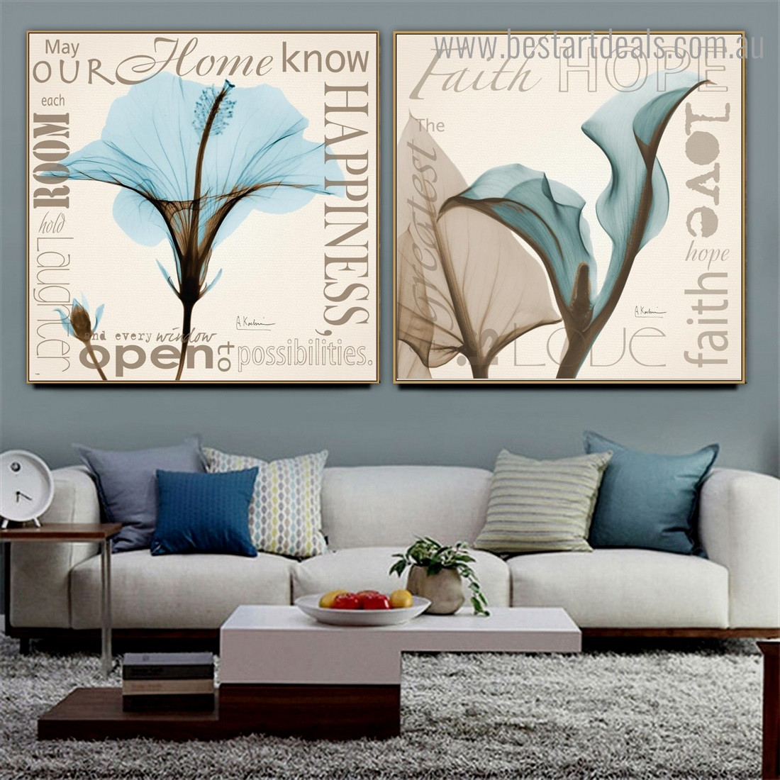 Laughter Quote Framed Effigy Photo Canvas Print for Room Wall Onlay