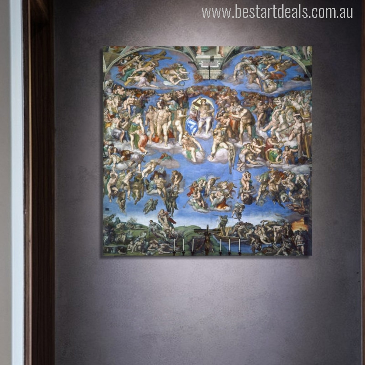 The Sistine Chapel Ceiling Painting Print