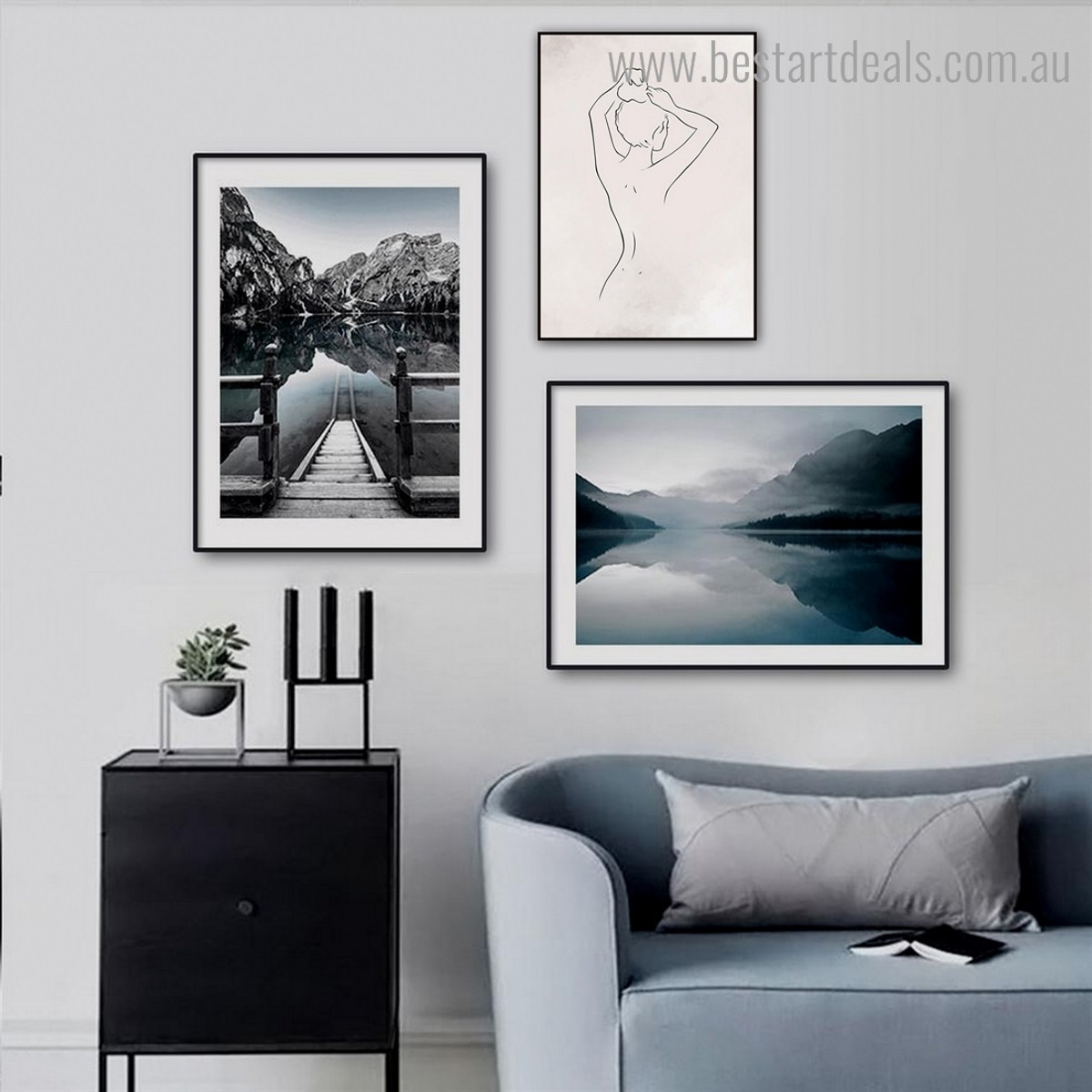 Denudate Abstract Nature Modern Framed Portraiture Picture Canvas Print for Room Wall Decoration