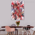 Dye Mixing Abstract Modern Framed Effigy Photo Canvas Print for Dining Room Wall Decoration