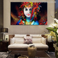 Beautiful Lord Krishna Picture Print for Living Room Wall Decor