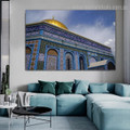 The Dome Islamic Religious Modern Framed Painting Photography Canvas Print for Room Wall Outfit