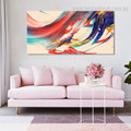 Color Mixer Abstract Contemporary Framed Painting Photo Canvas Print for Wall Ornament