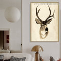 Antelope Animal Modern Framed Painting Portrait Canvas Print for Room Wall Assortment