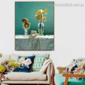 Daffodils Floral Modern Framed Portrayal Photo Canvas Print for Room Wall Outfit