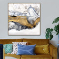 Mounts Abstract Landscape Modern Framed Artwork Photo Canvas Print for Room Wall Assortment
