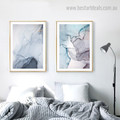 Marble Rock Abstract Modern Framed Painting Photograph Canvas Print for Room Wall Drape