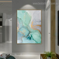 Marble Texture Abstract Modern Framed Painting Picture Canvas Print for Room Wall Adornment