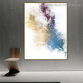 Dapple Texture Abstract Modern Framed Portrayal Pic Canvas Print for Room Wall Garniture